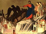 The Temptation of Christ - Duccio